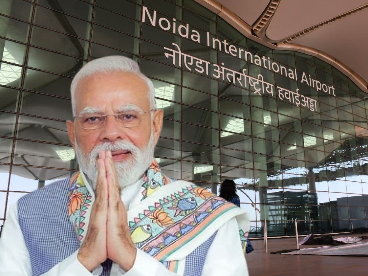 Modi inaugurated Jewar Airport: Said in Noida – the country has to fight the crisis of war unitedly